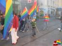 Regenbogenzug beim Maiaufmarsch 2007