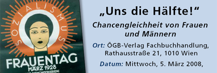 Chancengleichheit von Frauen und Männern